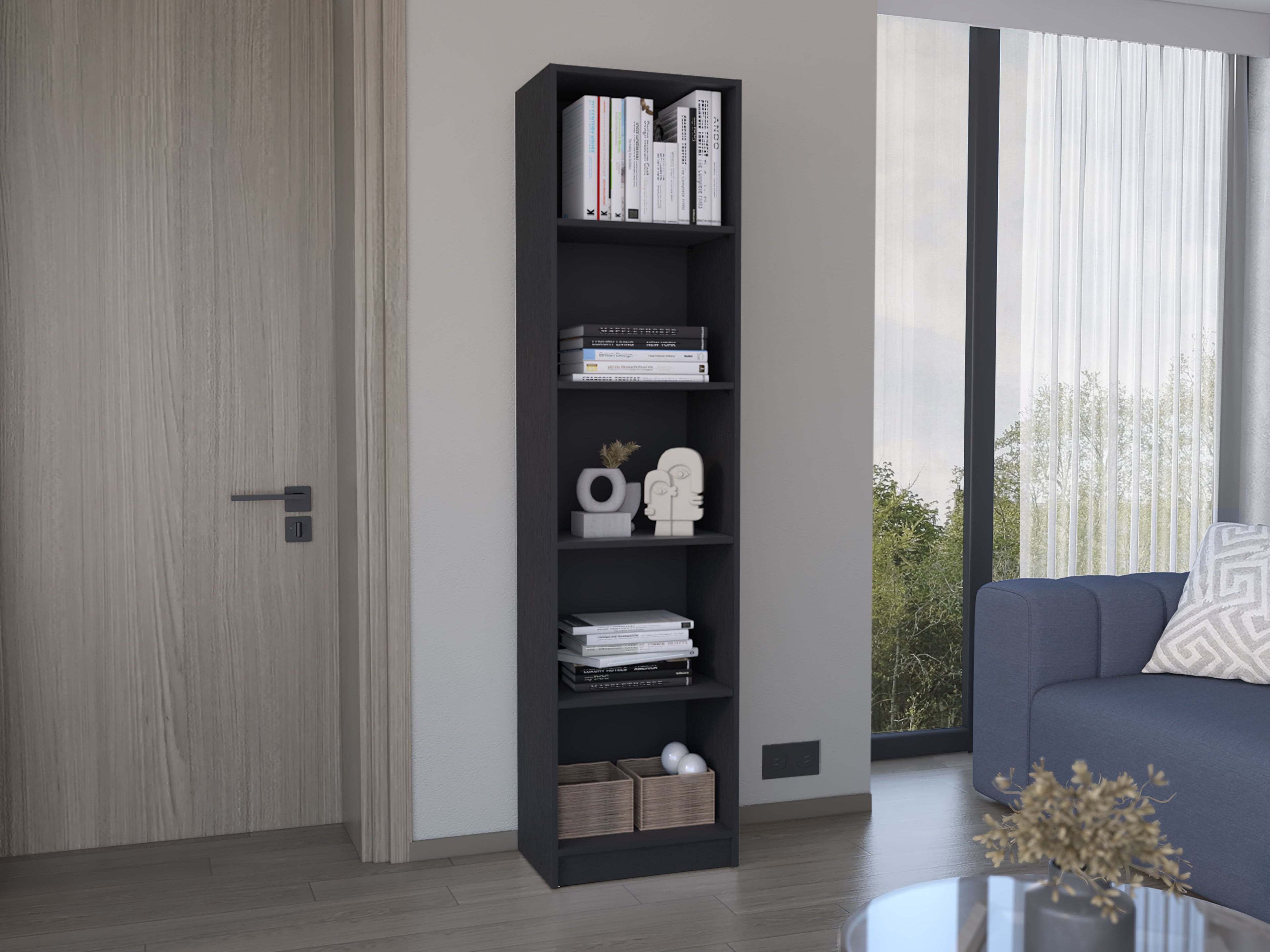 Estante E2Home, Wengue, con varios entrepaños