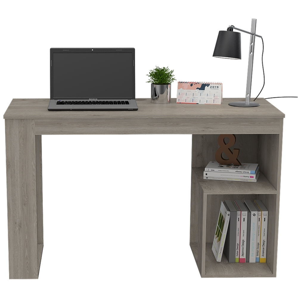 Escritorio Astana, Ceniza,  con Amplio Espacio de Trabajo - vista 3