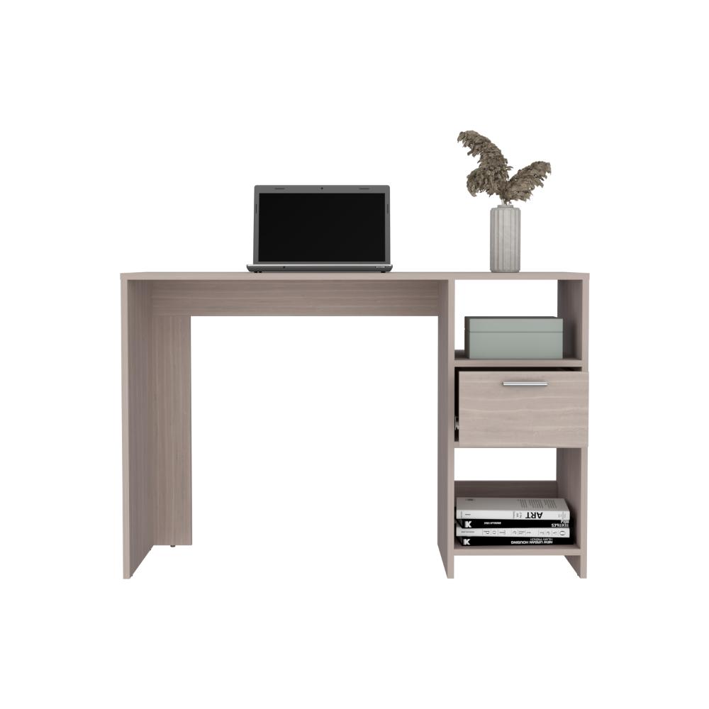 Escritorio Malasia, Bardolino, con Un Cajón Archivador y Dos Entrepaños - vista 4