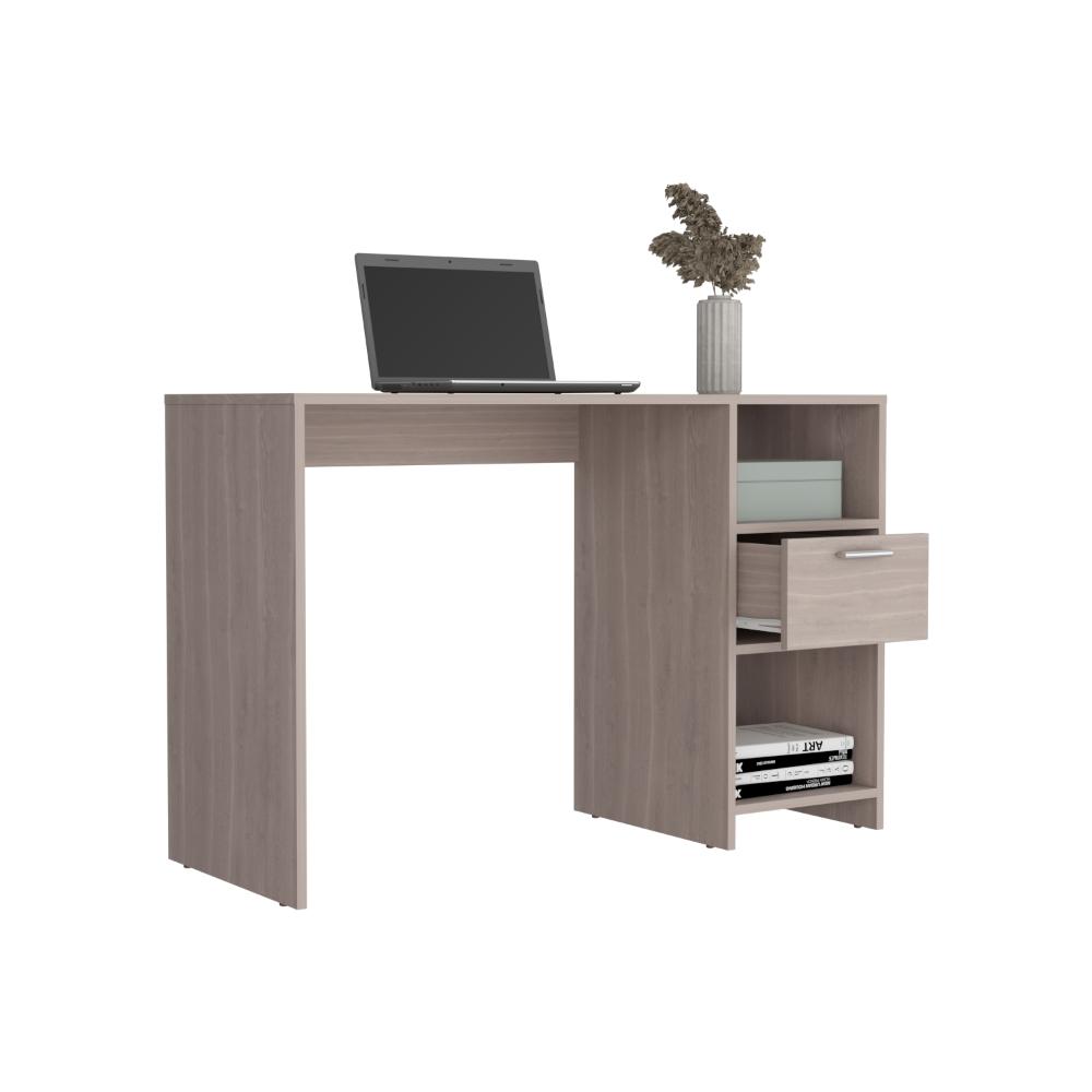 Escritorio Malasia, Bardolino, con Un Cajón Archivador y Dos Entrepaños - vista 3