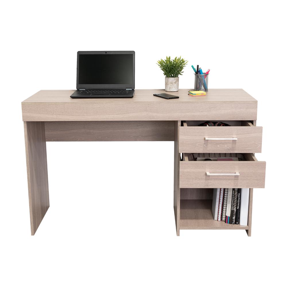 Escritorio Hazel, Bardolino, con Un Entrepaño y Dos Cajones - vista 4