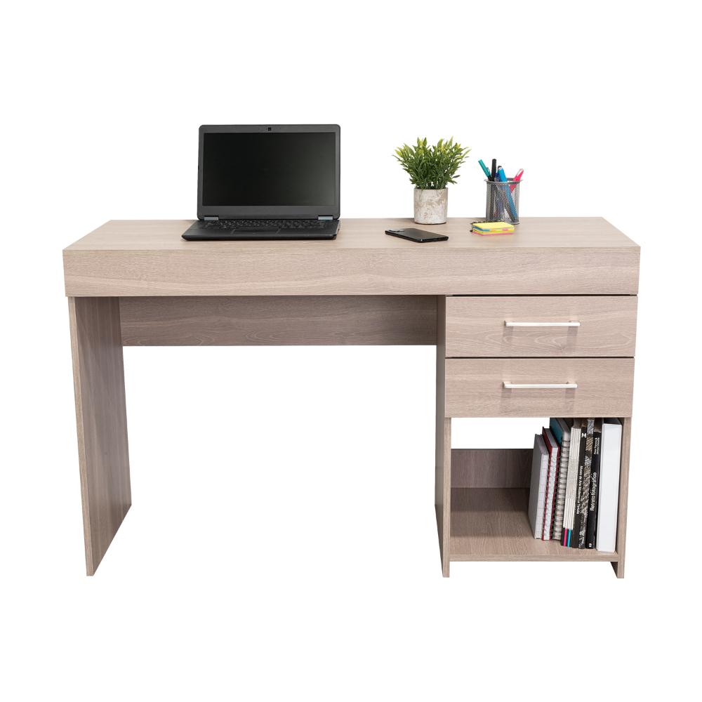 Escritorio Hazel, Bardolino, con Un Entrepaño y Dos Cajones - vista 3