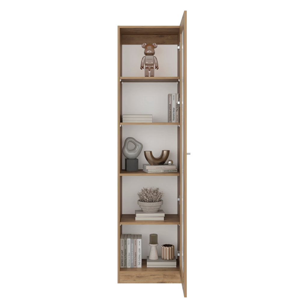 Estante Vitrina E6 Home E Una Puerta, Macadamia - vista 4