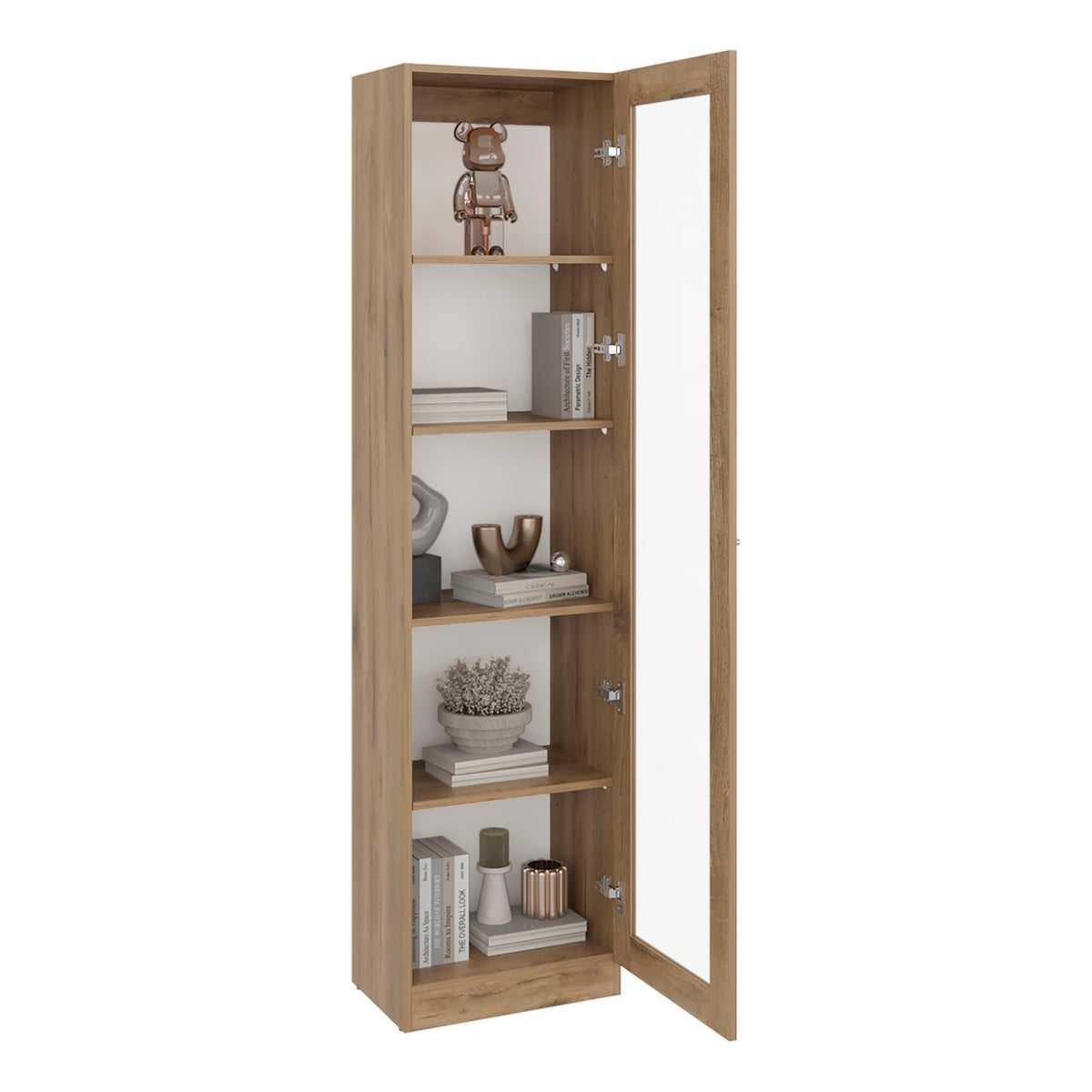 Estante Vitrina E6 Home E Una Puerta, Macadamia - vista 6