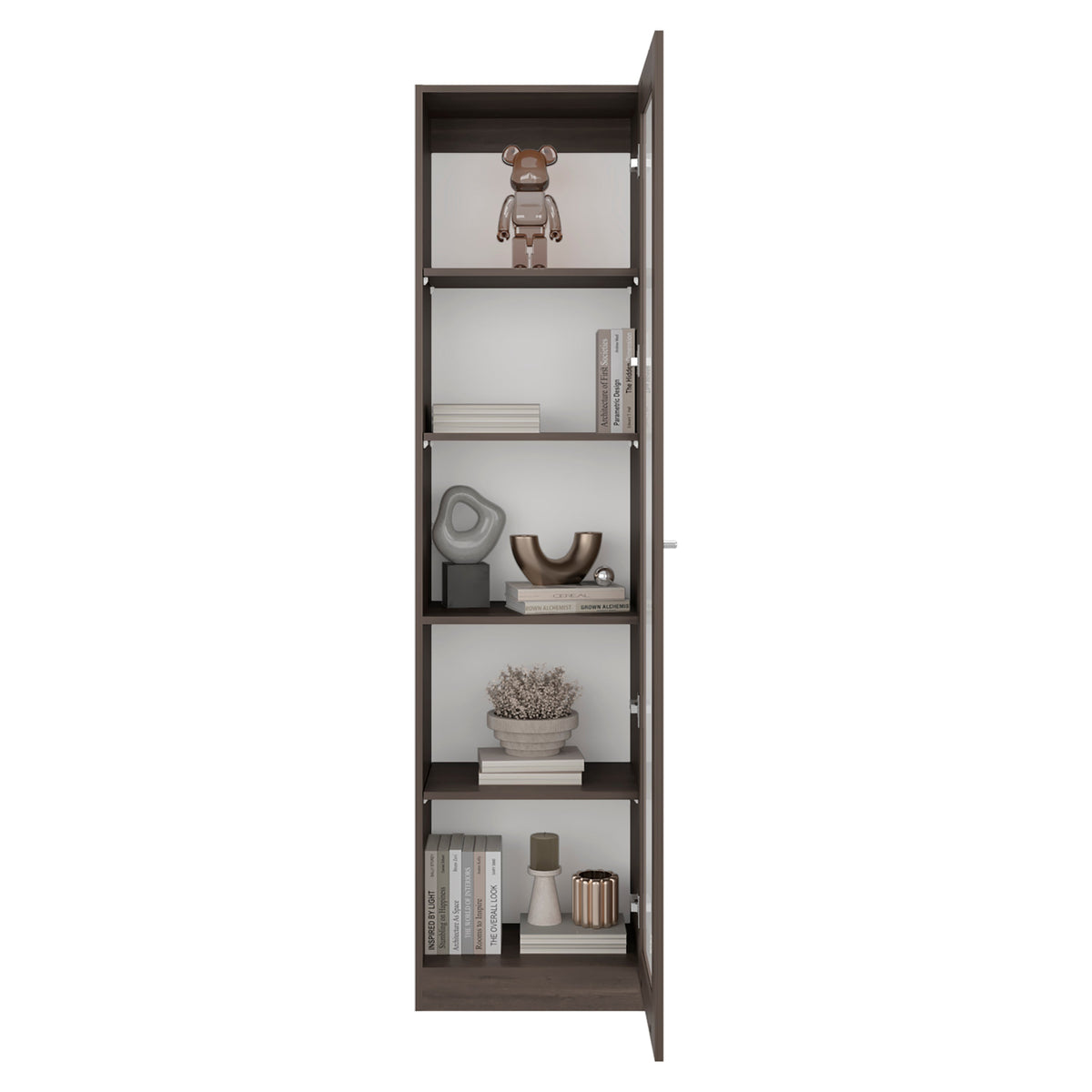 Estante Vitrina E6 Home E Una Puerta, Milan y Blanco - vista 4