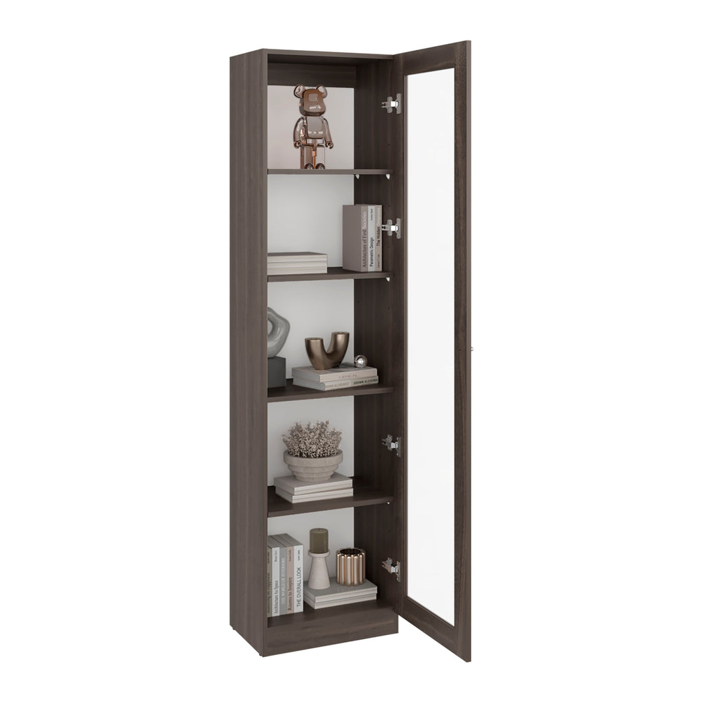 Estante Vitrina E6 Home E Una Puerta, Milan y Blanco - vista 6