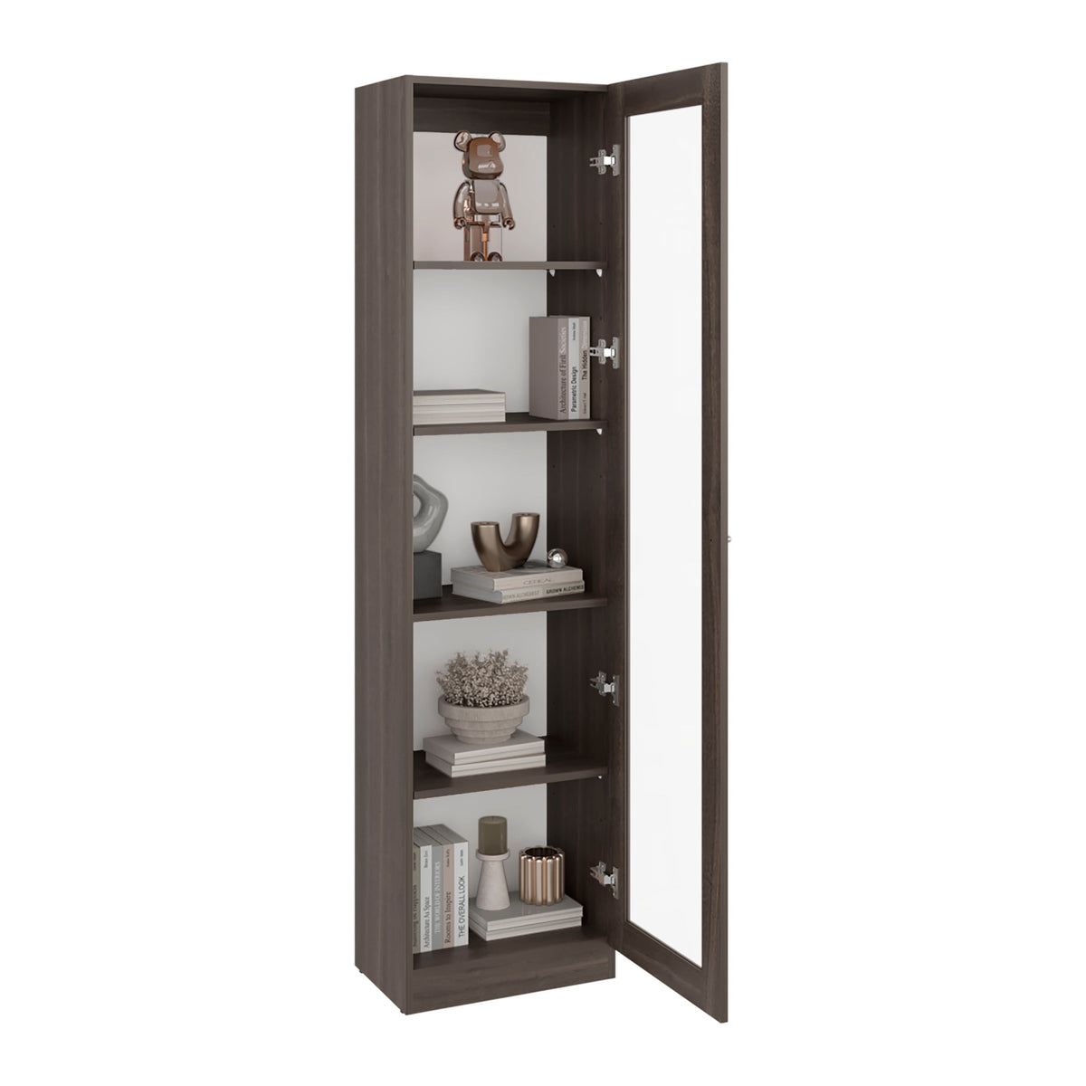 Estante Vitrina E6 Home E Una Puerta, Milan y Blanco - vista 6