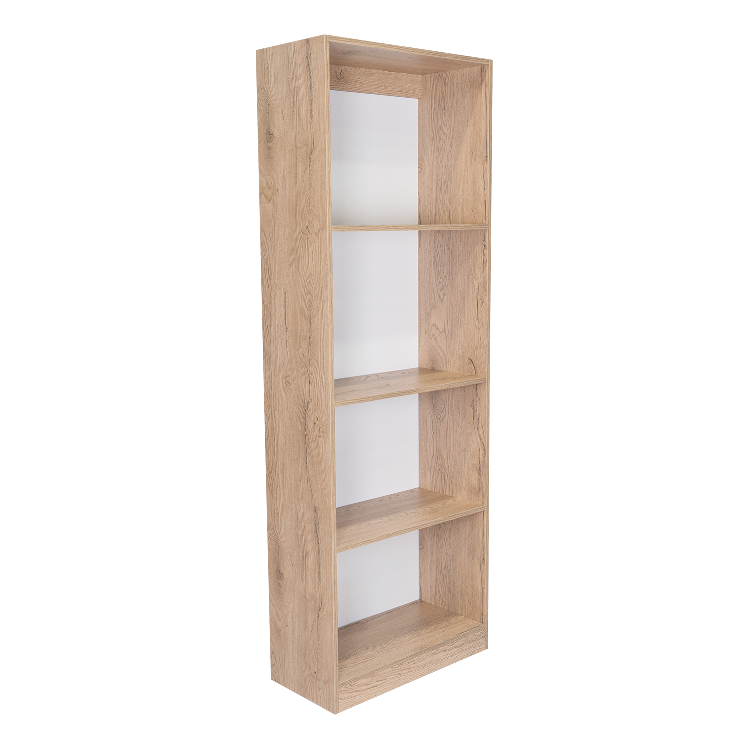 Estante E1Home, Macadamia, con varios entrepaños