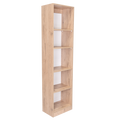 Estante E2Home, Macadamia, con varios entrepaños