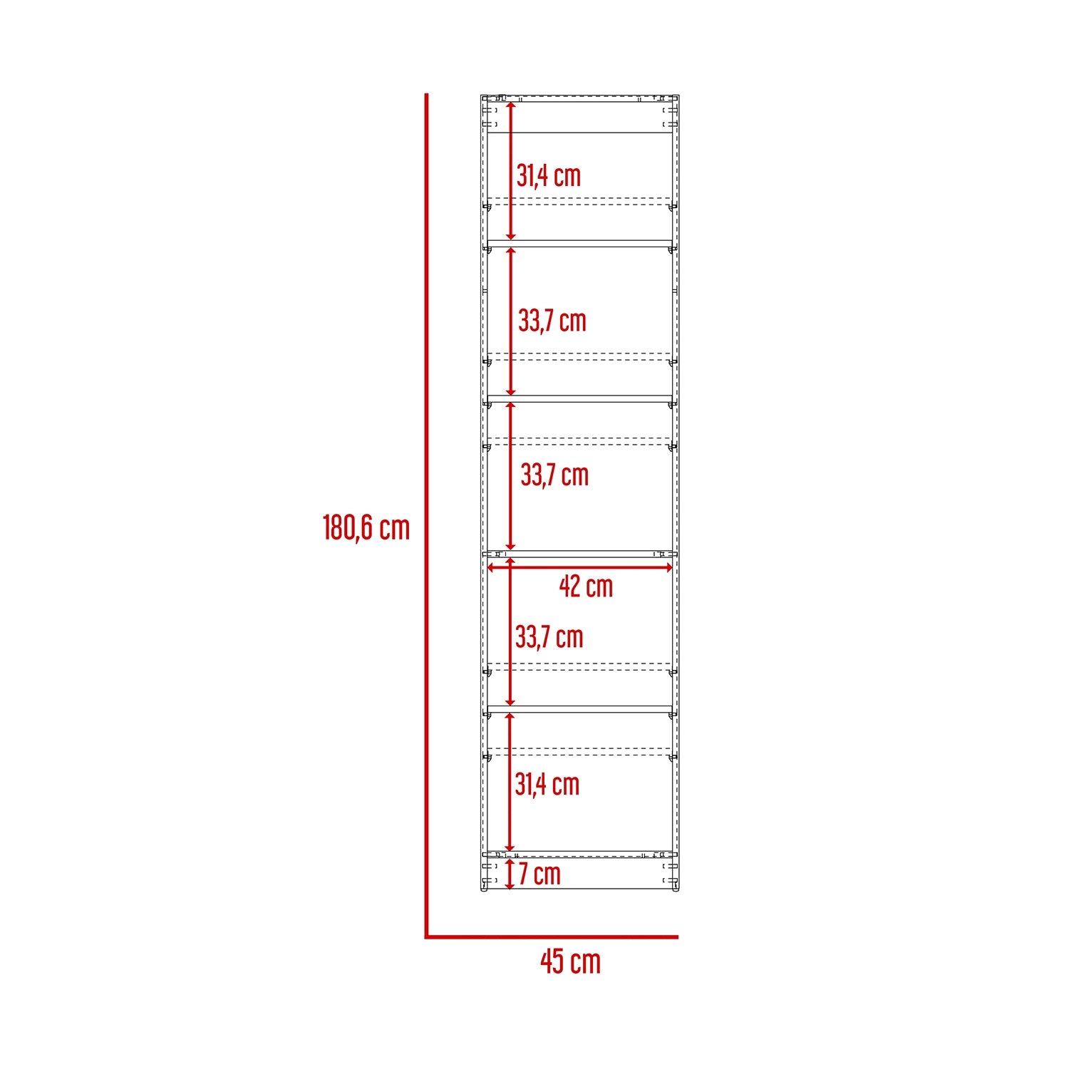 Estante E2 Home - Macadamia