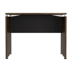 Mesa Escritorio Home Office, Negro Soft y Coñac, con amplia superficie 100 - vista 6