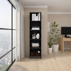 Estante Cuatro Repisas Home E2, Wengue Y Milan - vista 1