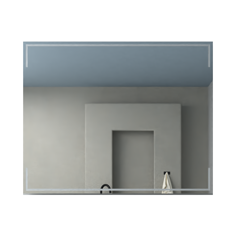 Espejo Terranova, con Forma Rectangular - vista 1