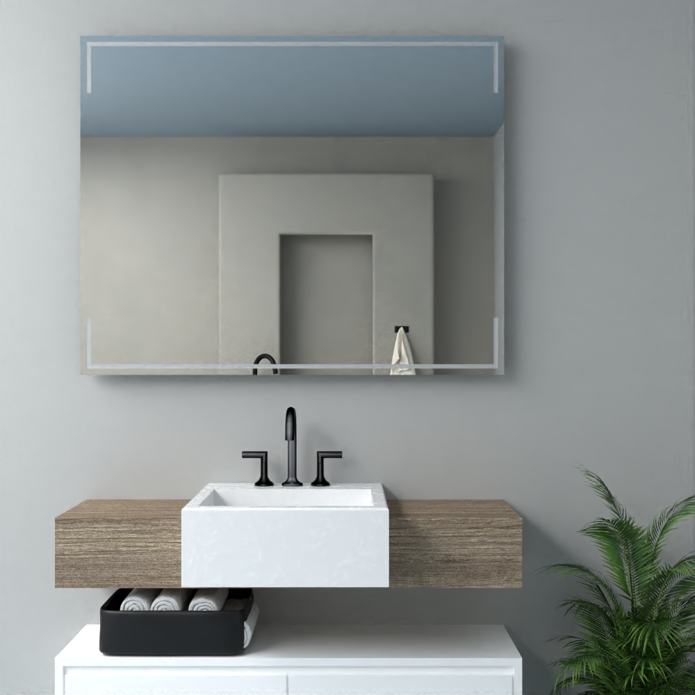 Espejo Terranova, con Forma Rectangular - vista 2