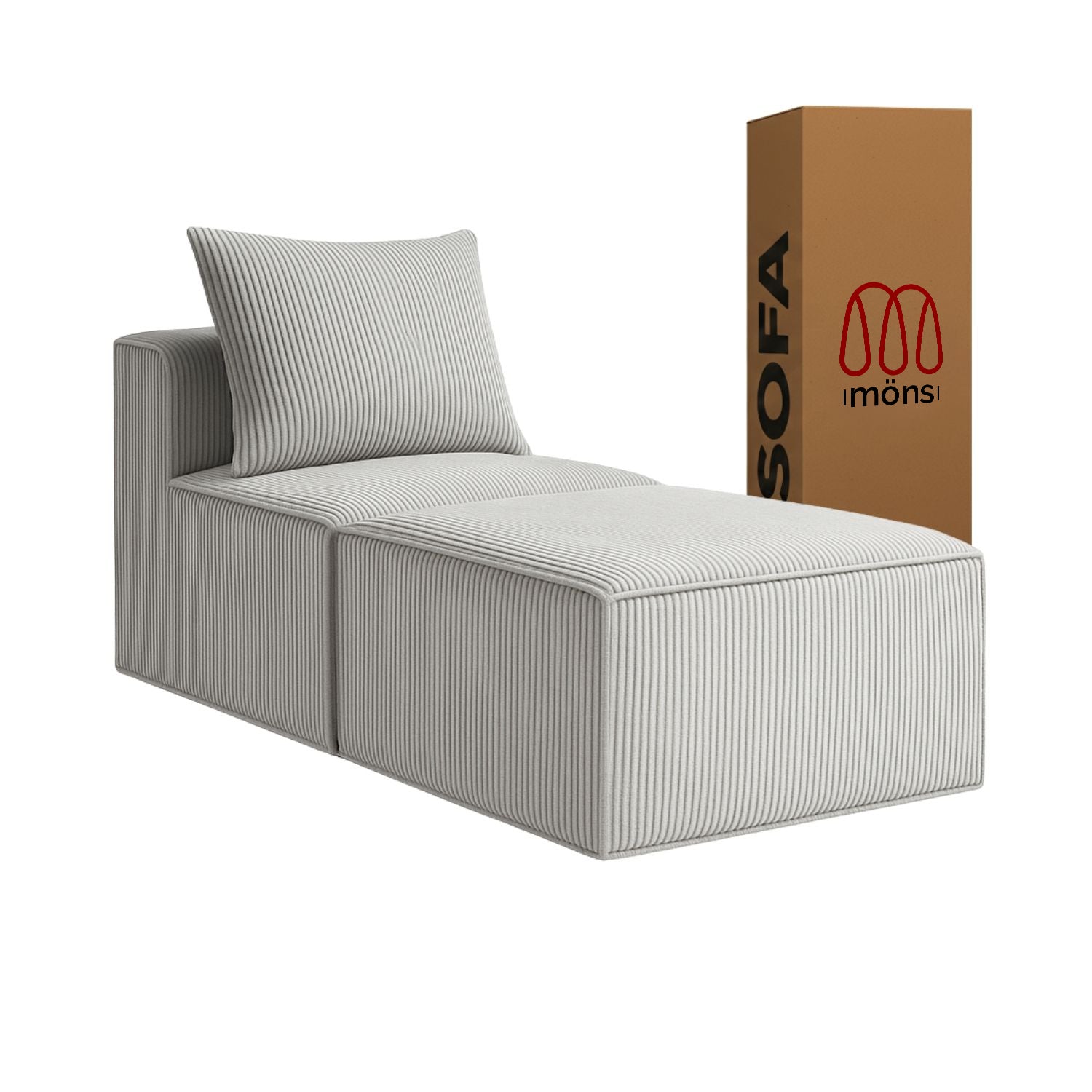 MONS NODO Sillón Modular + Pouf