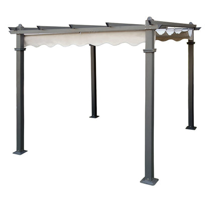 Gazebo Mons Roma 3.35x3.35 mt Crudo