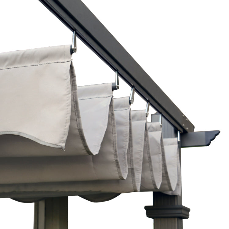 Gazebo Mons Roma 3.35x3.35 mt Crudo