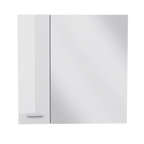 Gabinete De Baño Sines, Blanco High Gloss y Blanco Mqz - vista 4