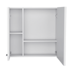 Gabinete De Baño Sines, Blanco High Gloss y Blanco Mqz - vista 5