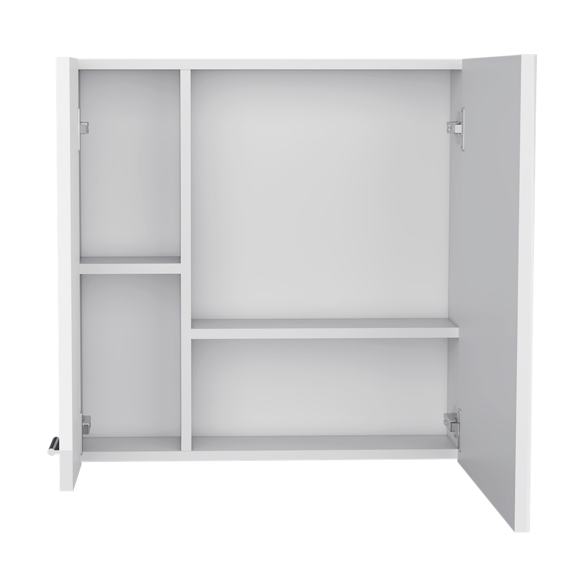 Gabinete De Baño Sines, Blanco High Gloss y Blanco Mqz - vista 5