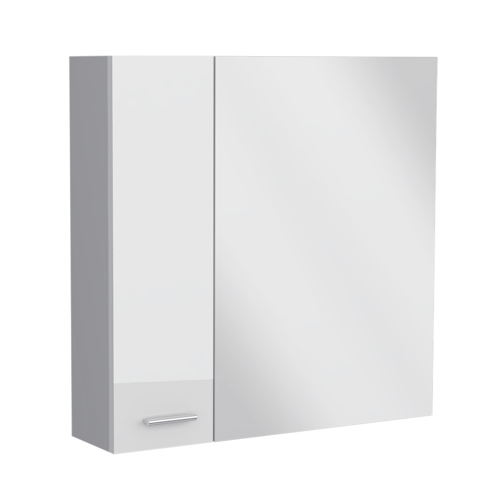 Gabinete De Baño Sines, Blanco High Gloss y Blanco Mqz - vista 6