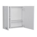 Gabinete De Baño Sines, Blanco High Gloss y Blanco Mqz - vista 3