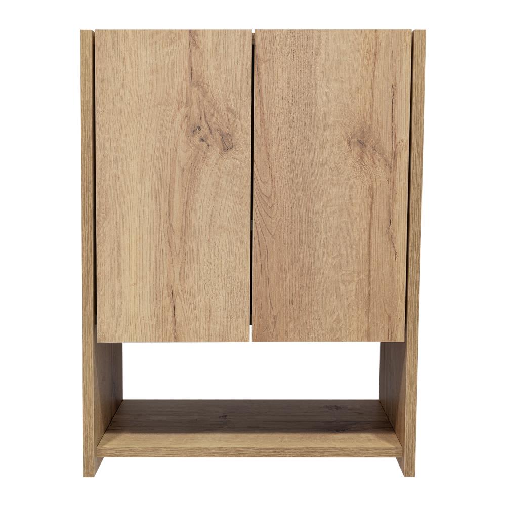 Botiquin Para Baño Ventus Con Espejo, Duna Y Plomo - vista 3