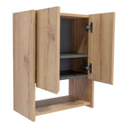 Botiquin Para Baño Ventus Con Espejo, Duna Y Plomo - vista 5