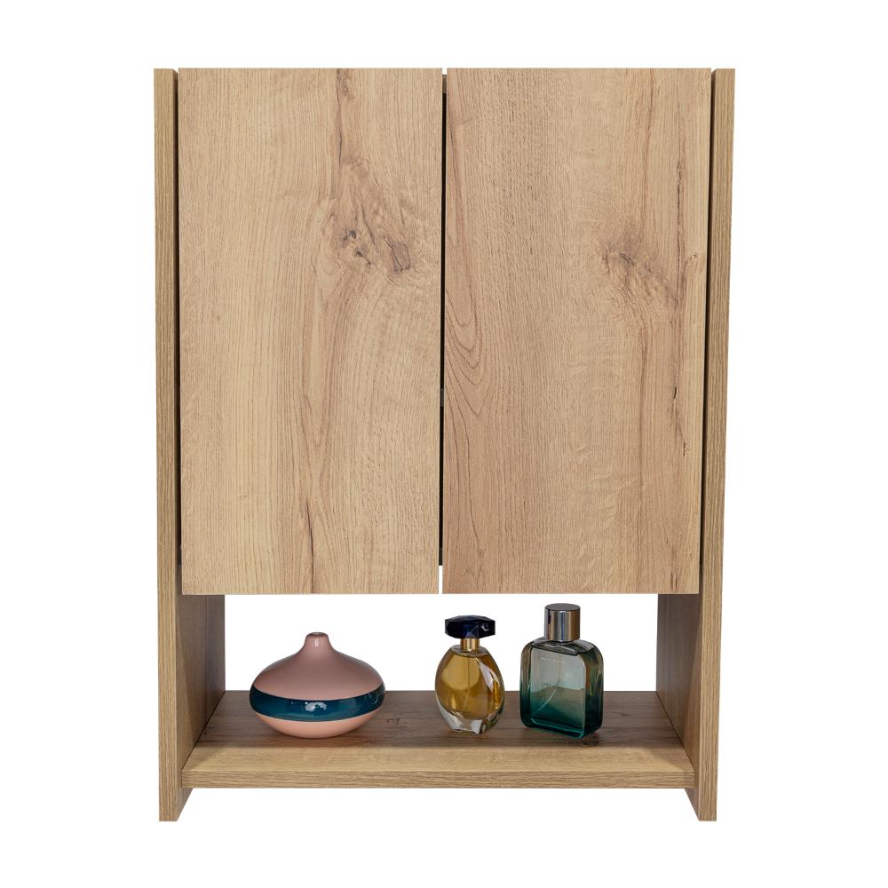 Botiquin Para Baño Ventus Con Espejo, Duna Y Plomo - vista 6