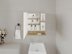 Gabinete De Baño Chloe, Fresno y Blanco - vista 2