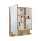 Gabinete De Baño Chloe, Fresno y Blanco - vista 5