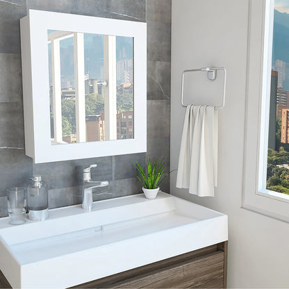 Botiquin Bath 47-B 1 Puerta Con Espejo- Blanco