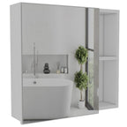 Botiquin Para Baño Martinica, Miel Y Blanco - vista 5