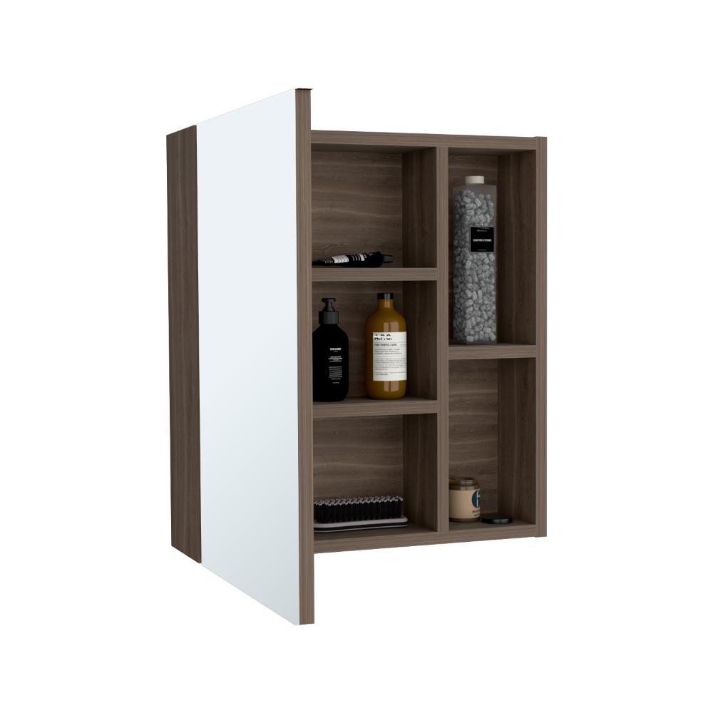 Gabinete de Baño Labell, Milan, con Puerta Espejo y Entrepaños - vista 2