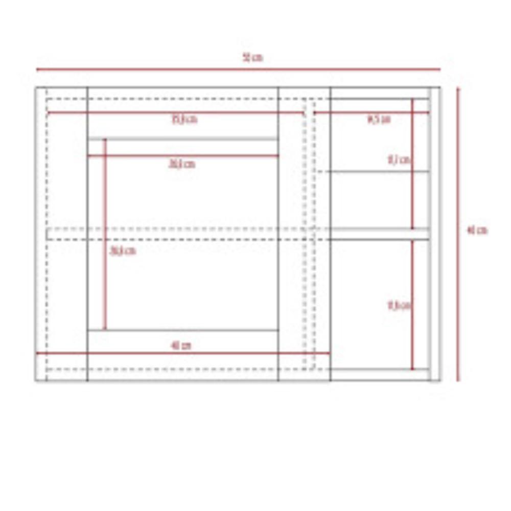 Botiquin Para Baño Cairo Con Espejo, Rovere - vista 5