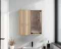 Botiquin Para Baño Miró Con Espejo, Rovere - vista 1