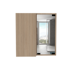 Botiquin Para Baño Miró Con Espejo, Rovere - vista 4