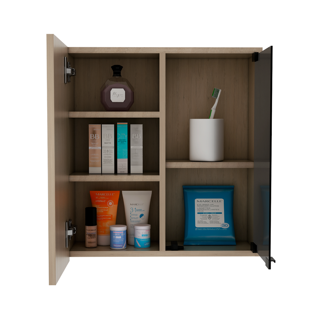 Botiquin Para Baño Miró Con Espejo, Rovere - vista 3