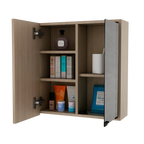Botiquin Para Baño Miró Con Espejo, Rovere - vista 6