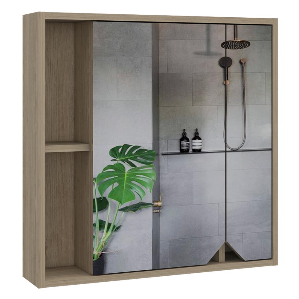Botiquin Para Baño Ara Con Espejo, Rovere - vista 3
