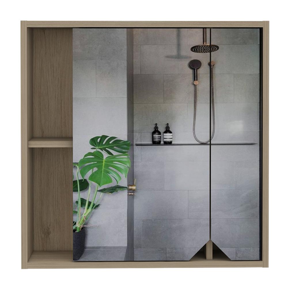 Botiquin Para Baño Ara Con Espejo, Rovere - vista 4