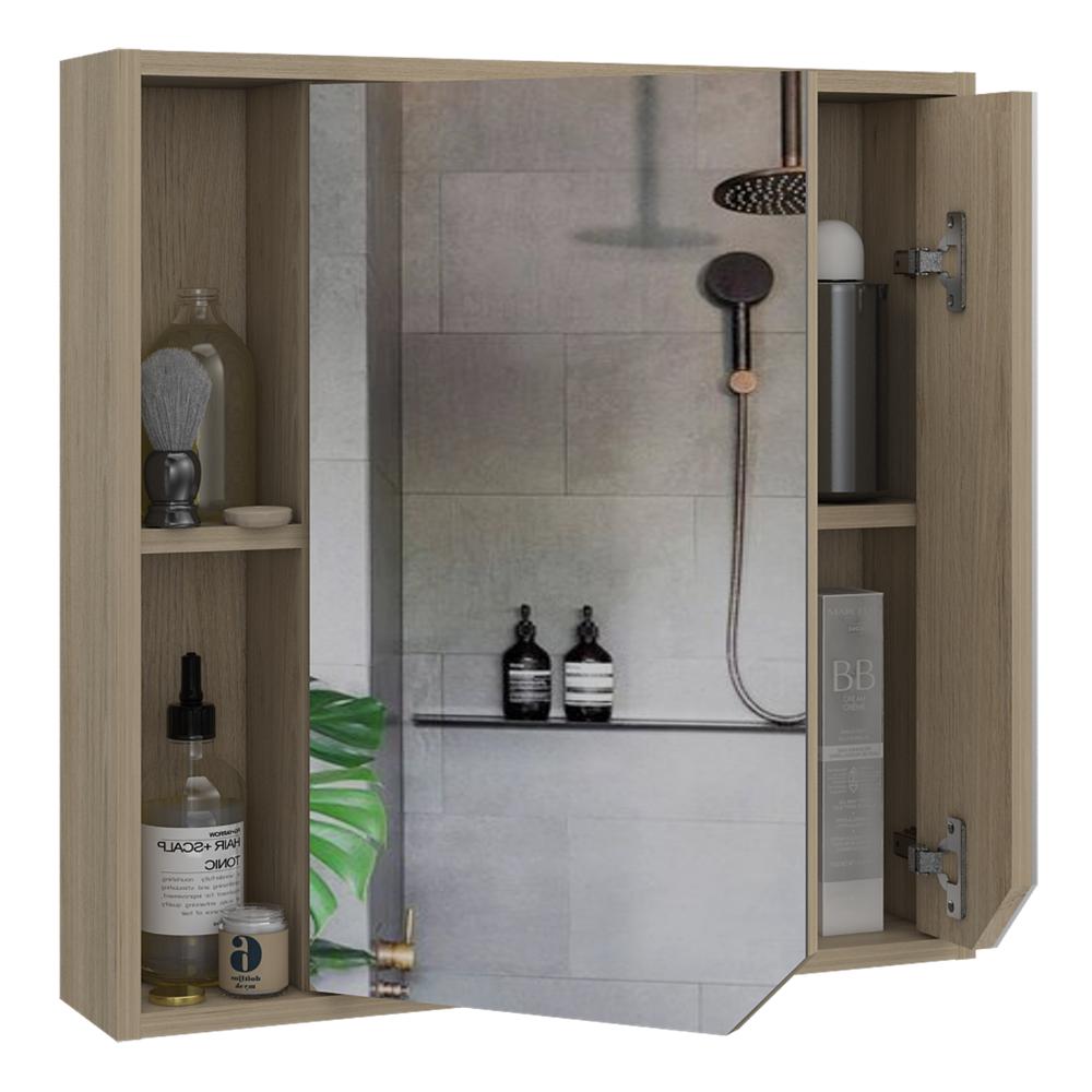 Botiquin Para Baño Ara Con Espejo, Rovere - vista 5