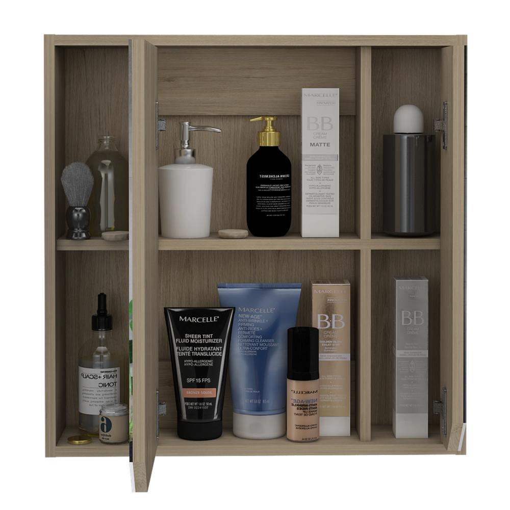 Botiquin Para Baño Ara Con Espejo, Rovere - vista 6