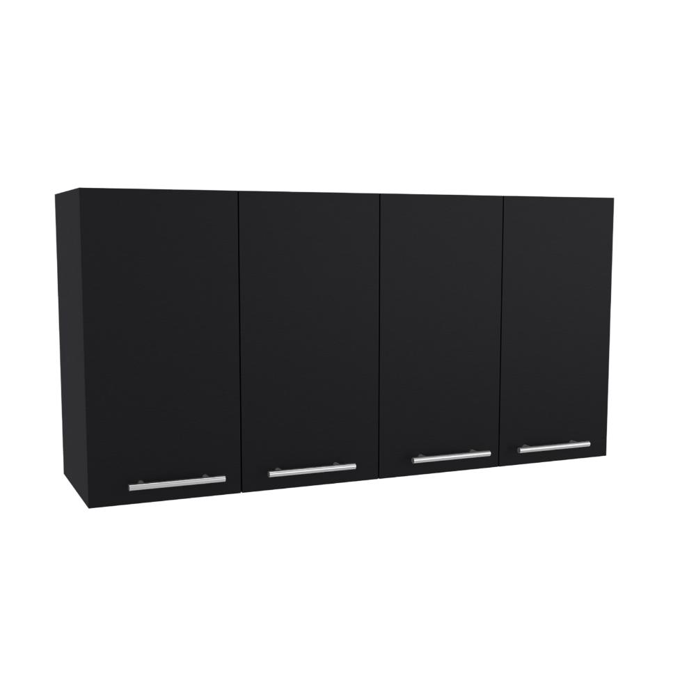 Gabinete Superior Ameralto, Wengue, con espacio para almacenar objetos incluye locero - vista 6