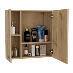 Botiquin de Baño Sines, Duna, con Puerta Espejo y Dos Entrepaños - vista 6