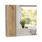 Botiquin de Baño Sines, Duna, con Puerta Espejo y Dos Entrepaños - vista 3
