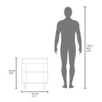 Mueble Para Lavamanos Marlo Dos Puertas, Fresno Y Blanco - vista 7