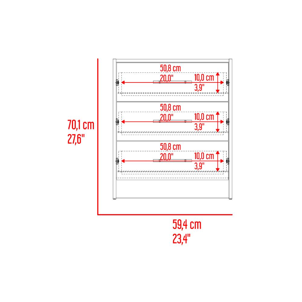 Combo para Habitación Sofi, Fresno Europeo y Blanco, incluye Closet -Organizador y Mesa de Noche - vista 12