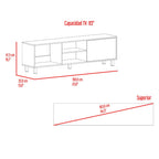 Mesa Para Tv Tunez, Nogal, Para Televisor Hasta 70 Pulgadas - vista 9