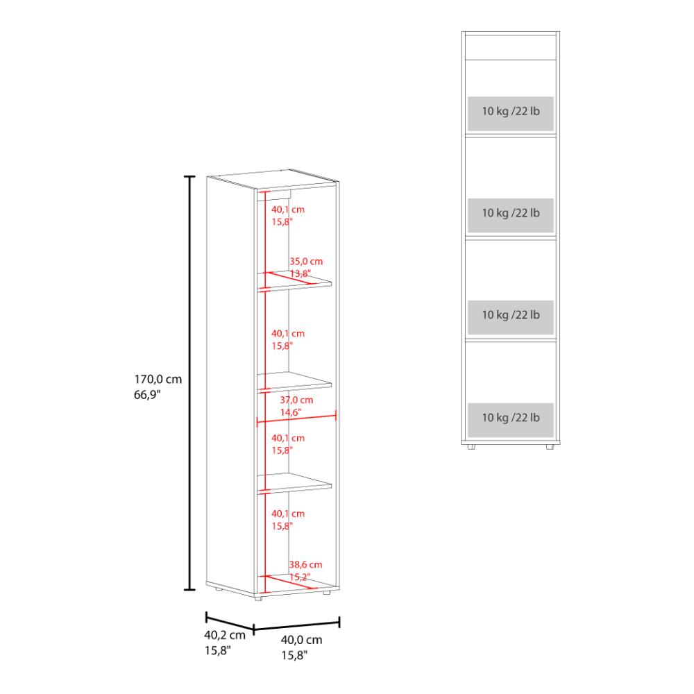 Closet Dreams M5 Una Puerta Con Espejo, Fresno - vista 7